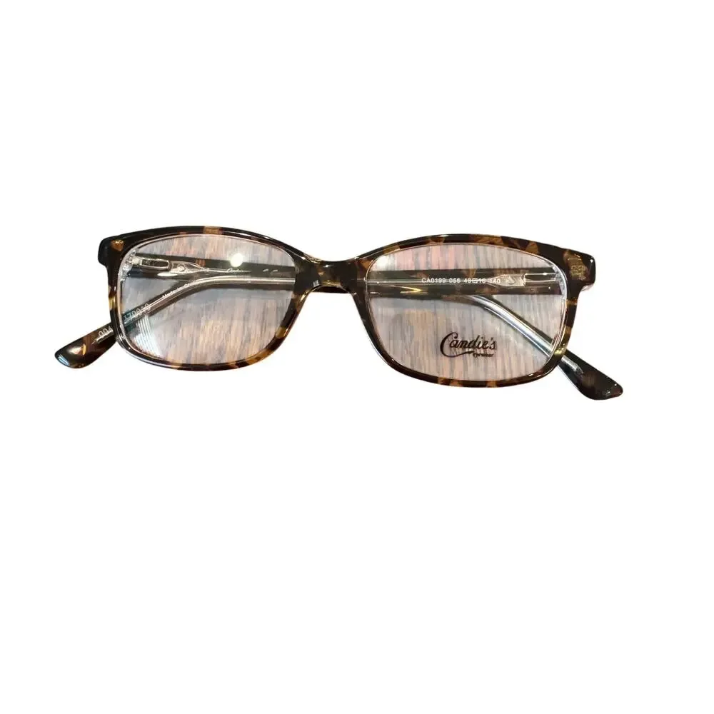 NEW Candies 1099 rectangle tortoiseshell Glasses